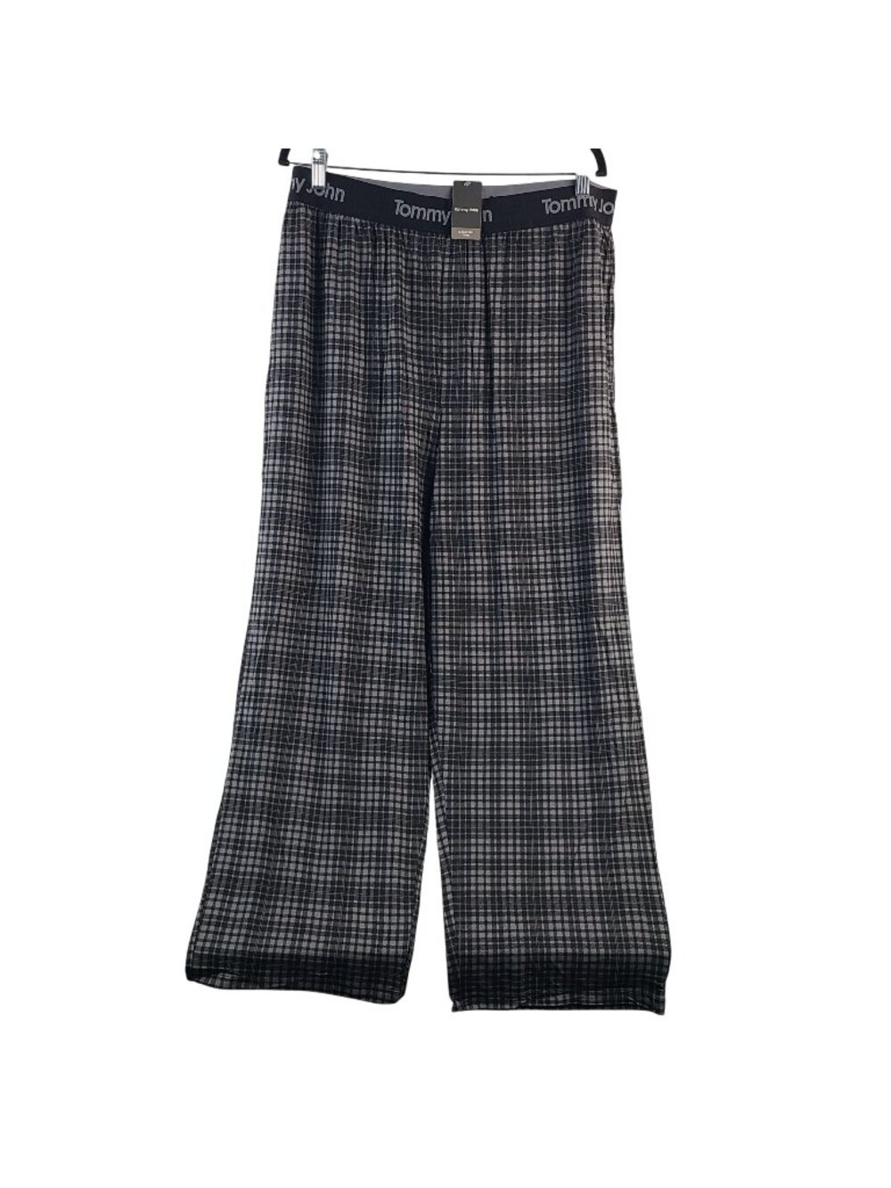 Tommy John Mens XL Second Skin Sleep Pants Quiet Shade Plaid Luxury Soft & Breat